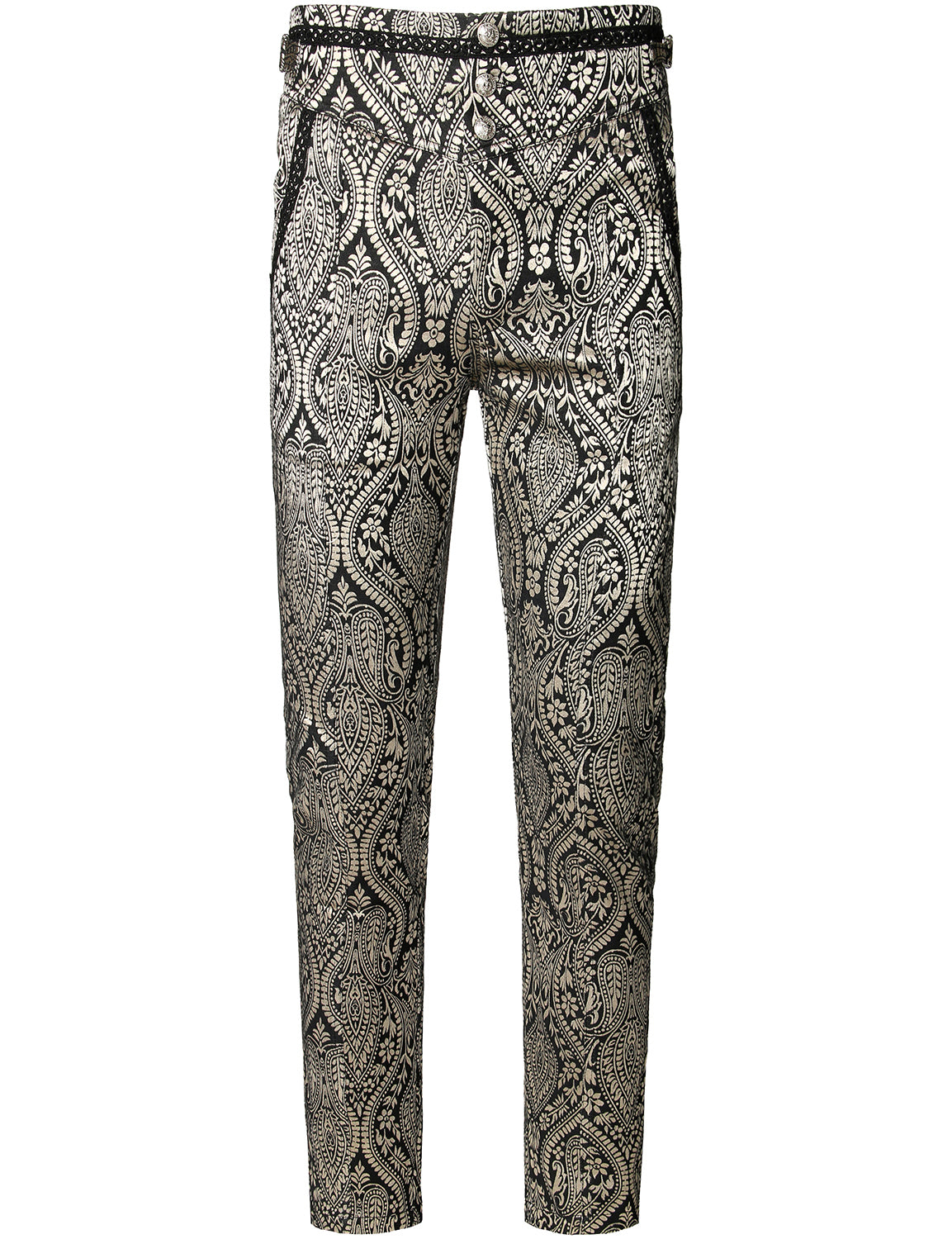 Mens Gothic Pants Cosplay Costume Trousers Steampunk Victorian Pants