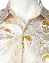 Men's Classic Casual Paisley Print Shirt