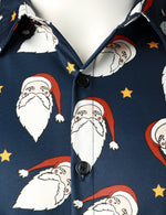Men's Funny Santa Christmas Vacation Short Sleeve Shirt