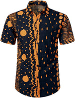 Men's Cotton Vintage Boho Shirt & Shorts Set