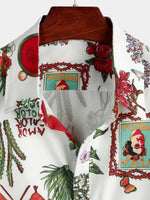 Men's Short Sleeve Floral Tropical Hawaiian Shirt