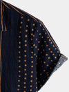 Men‘s Summer Tropical Short Sleeve Hawaiian Shirt
