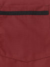 Men's 50s Rockabilly Style Retro Bowling Burgundy Button Up Short Sleeve Shirt