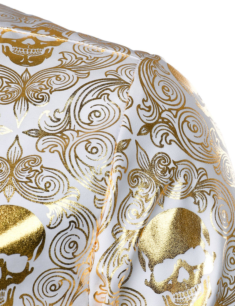 Men's Classic Casual Paisley Print Shirt