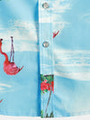 Men's Short Sleeve Floral Tropical Hawaiian Shirt