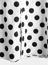 Men's Polka Dots Cotton Pocket Casual Short Sleeve Shirt