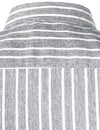 Men's Long Sleeve Classic Casual Cotton Striped Shirt