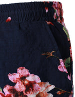 Men's Breathable Floral Cotton Beach Hawaiian Aloha Summer Shorts