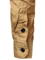 Men's Cotton Lapel Outdoor Casual Long Sleeve Shirt