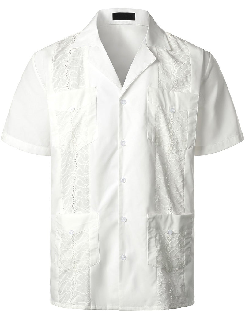 Men's Regular fit Pockets Short Sleeve Shirt