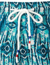 Men's Summer Boho Cotton Casual Retro Blue Shorts