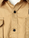Men's Cotton Lapel Outdoor Casual Long Sleeve Shirt