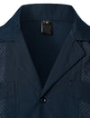 Men's Short Sleeve Button Down Cuban Guayabera Shirts Casual Suits
