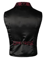 Mens Victorian Suit Vest Steampunk Gothic Waistcoat