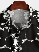 Men's Breathable Cotton Casual Short Sleeve Shirt