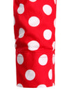 Men's Polka Dots Pocket Cotton Long Sleeve Shirt