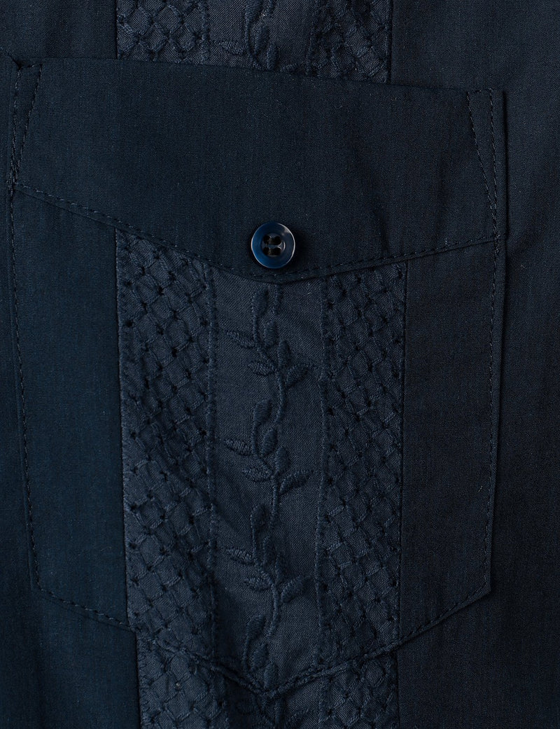 Men's Short Sleeve Button Down Cuban Guayabera Shirts Casual Suits