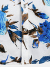 Men's Floral Printed Casual Cotton Short Sleeve Shirt