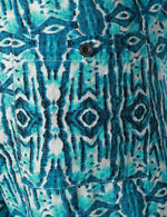 Men's Summer Boho Cotton Casual Retro Blue Shorts