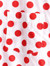 Men's Polka Dots Cotton Pocket Casual Short Sleeve Shirt