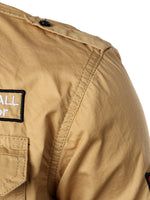 Men's Cotton Lapel Outdoor Casual Long Sleeve Shirt