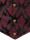 Mens Victorian Suit Vest Steampunk Gothic Waistcoat