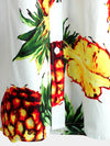 Men's Casual Pineapple Pattern Cotton Shirt