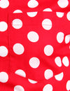 Men's Polka Dots Pocket Cotton Long Sleeve Shirt