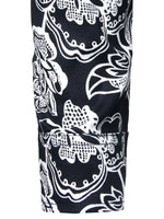 Men's Floral Cotton Casual Button Up Long Sleeve Shirt