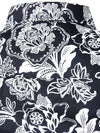 Men's Floral Cotton Casual Button Up Long Sleeve Shirt