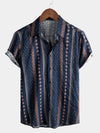 Bundle Of 2 | Men's Floral & Vintage Cotton Tropical Hawaiian Shirt