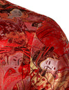 Men's Vintage Embroidered Satin Flight Bomber Jacket Coat