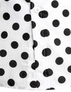Men's Polka Dots Pocket Cotton Long Sleeve Shirt