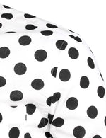 Men's Polka Dots Pocket Cotton Long Sleeve Shirt