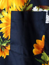 Men's Vintage Sunflower Pocket Short Sleeve Shirt