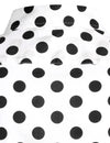 Men's Polka Dots Pocket Cotton Long Sleeve Shirt