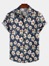 Bundle Of 3| Men's Floral Cotton Tropical Hawaiian Shirts
