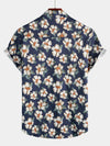 Bundle Of 3| Men's Floral Cotton Tropical Hawaiian Shirts