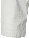 Men's Solid Color Linen Cotton Casual Shorts