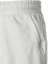 Men's Solid Color Linen Cotton Casual Shorts