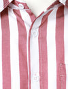 Men's long sleeve striped shirt