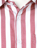 Men's long sleeve striped shirt