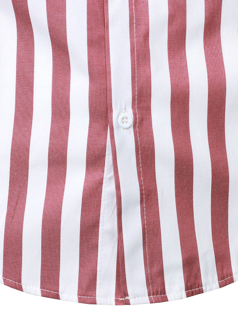 Men's long sleeve striped shirt