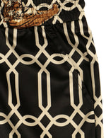 Men's Retro Tiger Animal Casual Aloha Hawaiian Beach Shorts