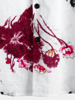 Men's Floral Cotton Pocket Tropical Hawaiian Shirt