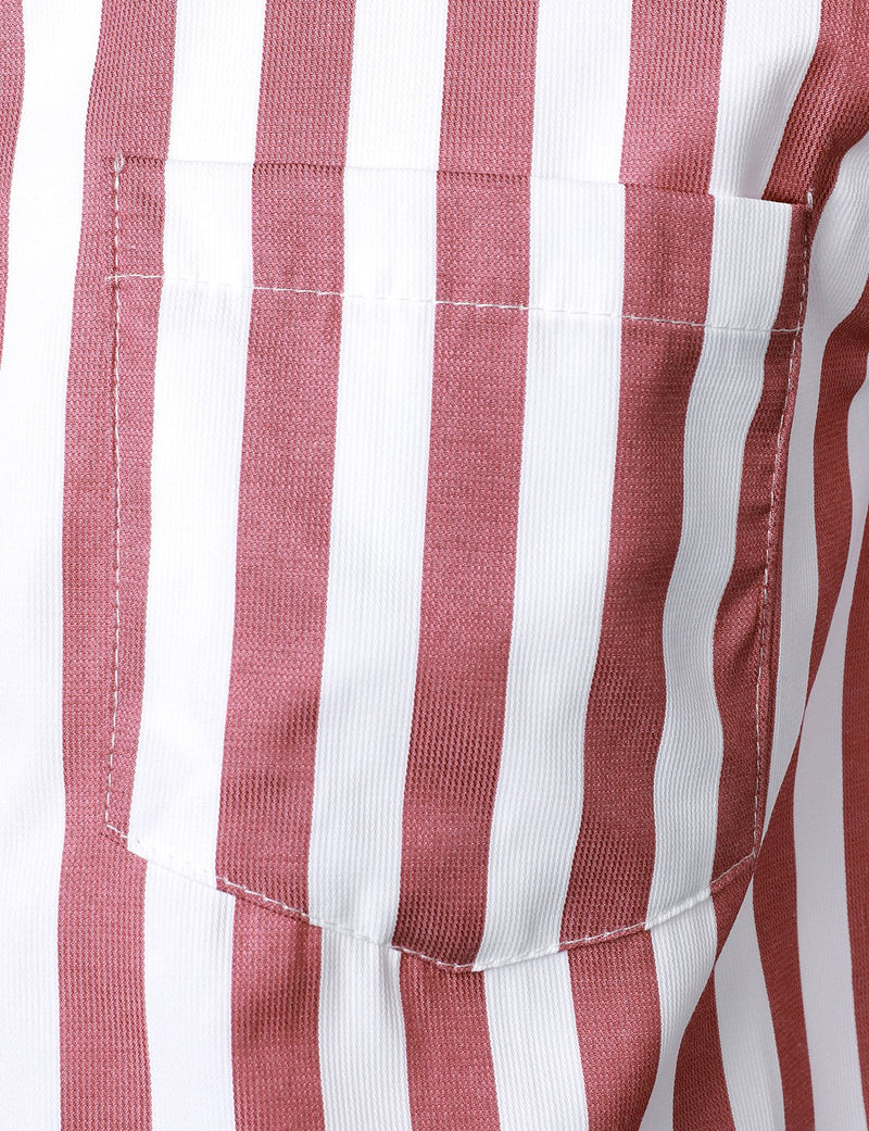 Men's long sleeve striped shirt