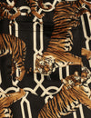 Men's Retro Tiger Animal Casual Aloha Hawaiian Beach Shorts