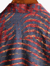 Men's Short Sleeve Striped Printed Retro Cotton Shirt