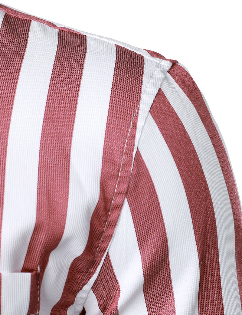 Men's long sleeve striped shirt