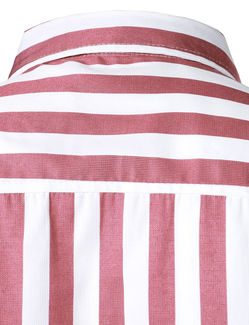 Men's long sleeve striped shirt